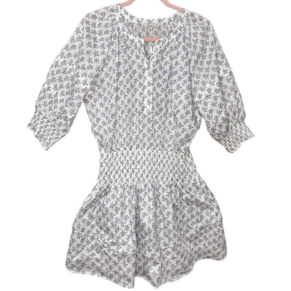 Rails Milana Mini Dress Size Large Summer Vacation Bohemian Feminine Floral - Picture 3 of 13